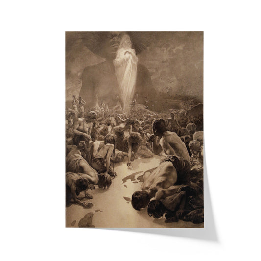 Le Pater: "Give Us This Day Our Daily Bread" | Alphonse Mucha | 1899