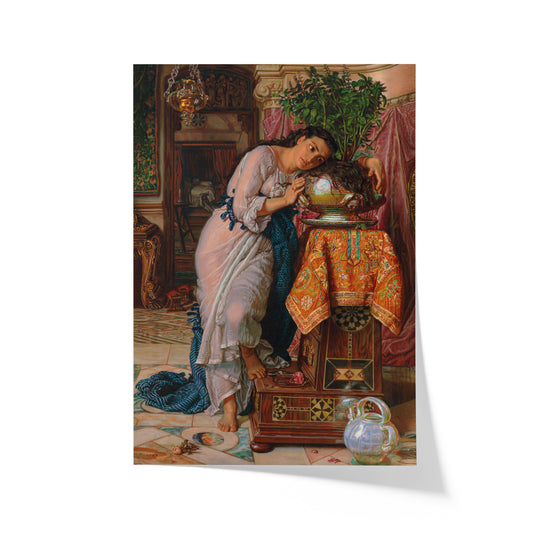 Isabella and the Pot of Basil | William Holman Hunt | 1868