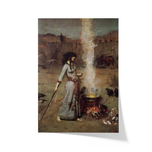 The Magic Circle | John William Waterhouse | 1886