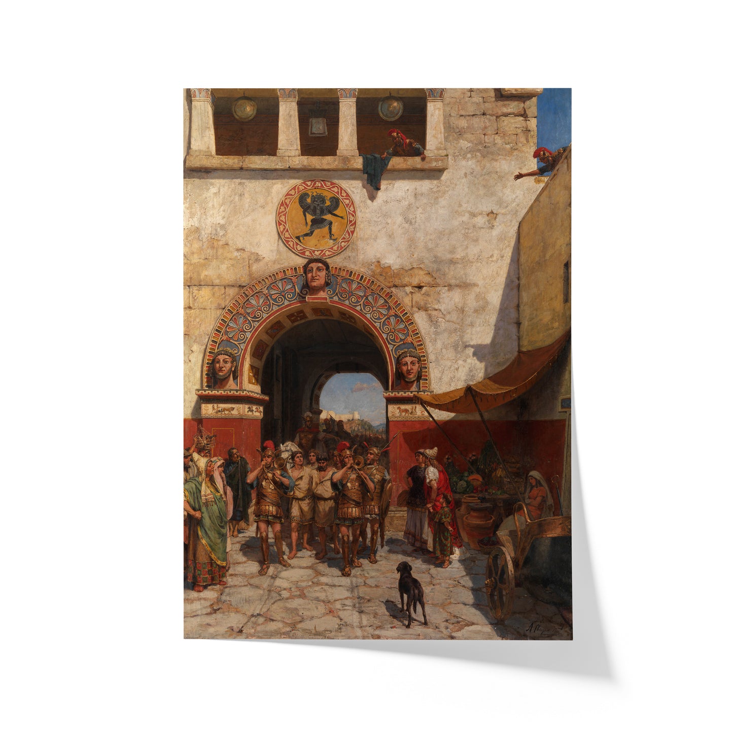 Returning With Captives | Aleksandr Svedomsky | 1884