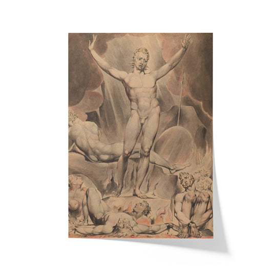Satan Arousing the Rebel Angels | William Blake | 1808