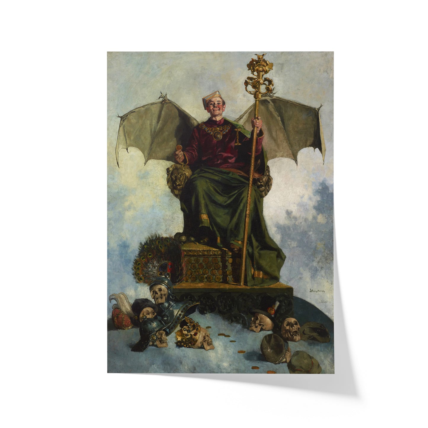 Alegory of Satan (Lord of the World) | Ludwik Stasiak | c. 1900