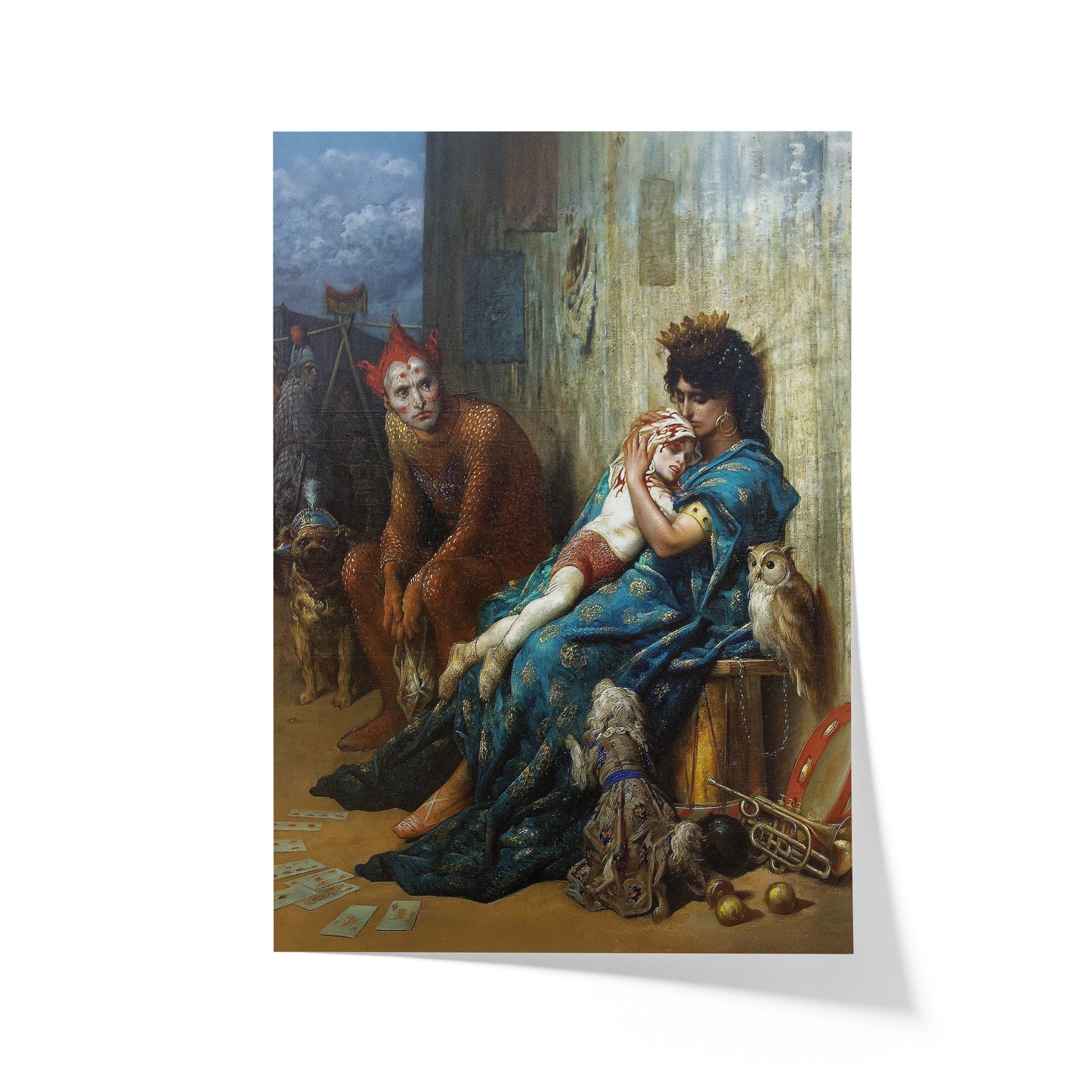 The Acrobats | Gustave Doré | 1874