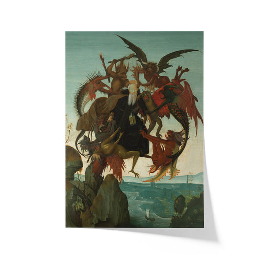 The Torment of Saint Anthony | Michelangelo Buonarroti | 1487-88