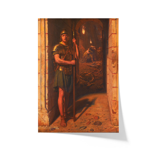Faithful Unto Death | Sir Edward John Poynter | 1865