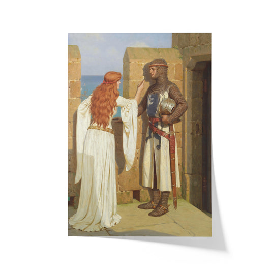 The Shadow | Edmund Leighton | c. 1900