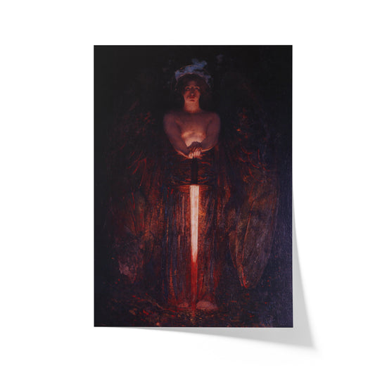 The Angel with the Flaming Sword | Edwin Howland Blashfield | 1893
