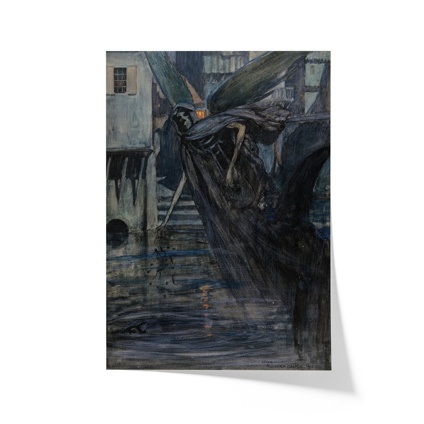 The Angel of Death (Typhoid) | Richard Tennant Cooper | 20th Century
