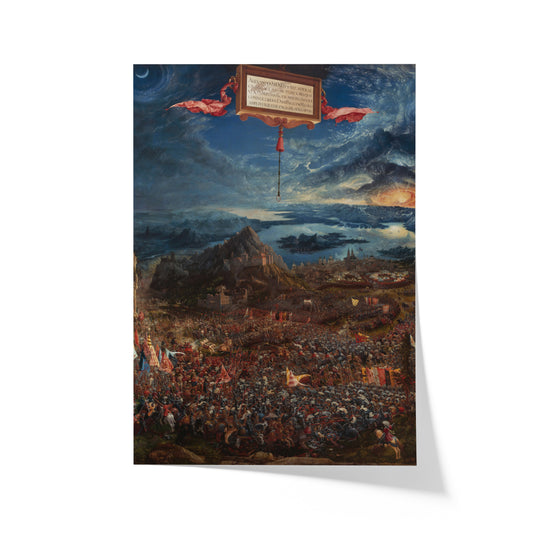 The Battle of Alexander vs Darius | Albrecht Altdorfer | 1528–29