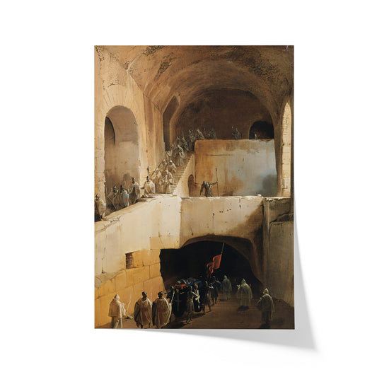 Funeral of a Crusader | Franz Ludwig Catel | 19th Century