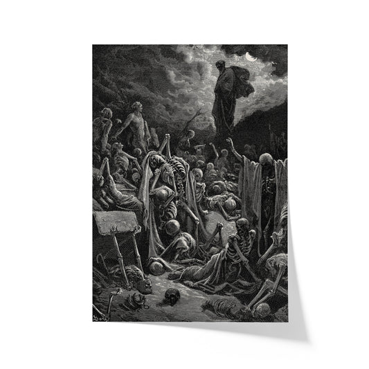 The Valley of the Dry Bones | Gustave Doré | 1866