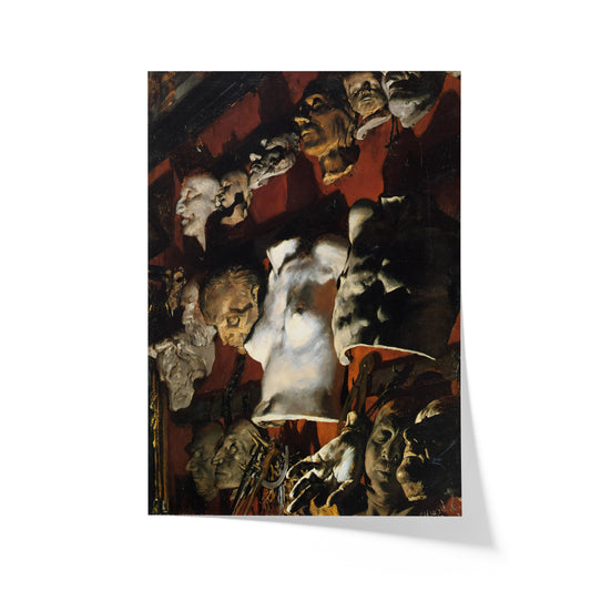 Studio Wall | Adolph Menzel | 1872