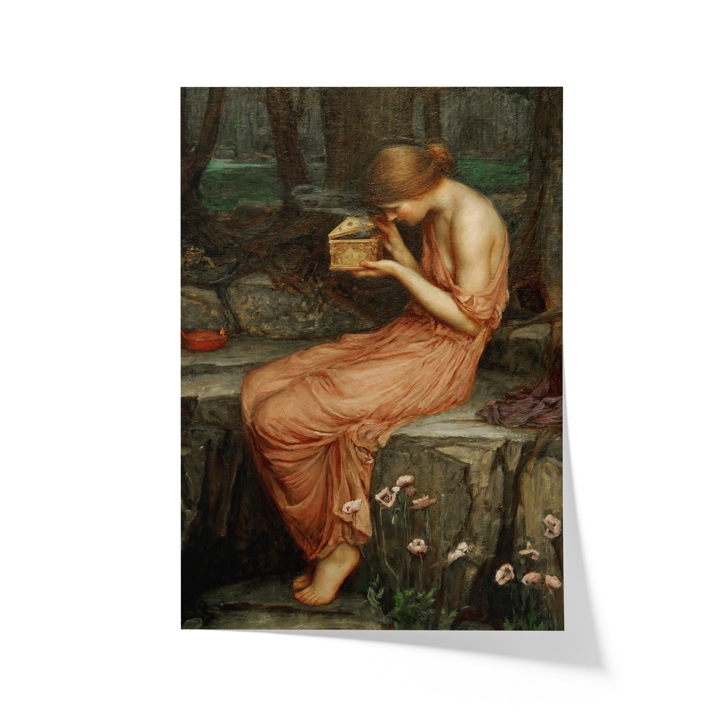 Psyche Opening the Golden Box  | John William Waterhouse | 1903