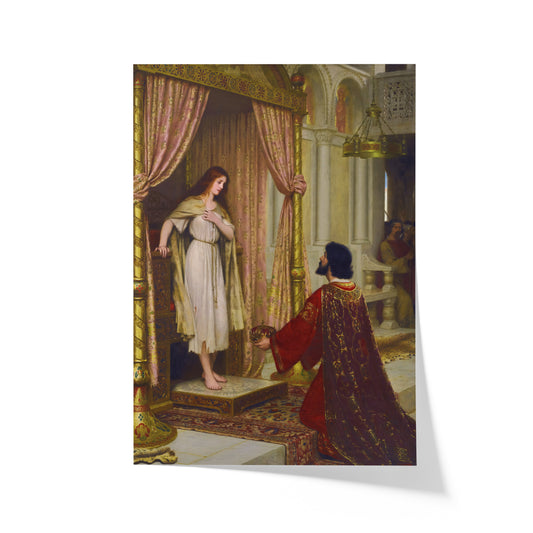 The King and the Beggar-maid | Edmund Leighton | 1898