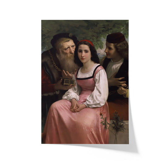 Between Wealth and Love | William-Adolphe Bouguereau | 1869