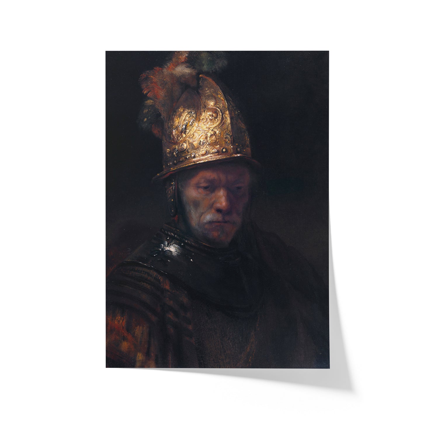 The Man with the Golden Helmet | Attributed to Rembrandt | c. 1650