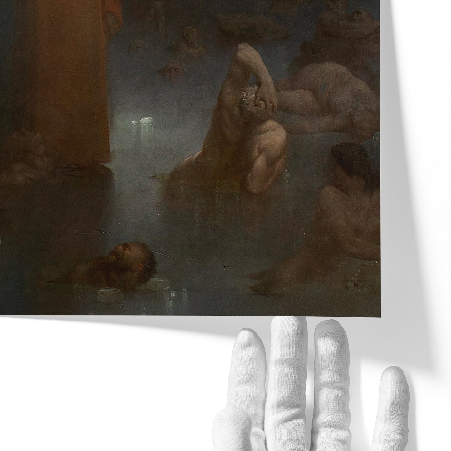 Dante and Virgil in the Ninth Circle of Hell | Gustave Doré | 1861
