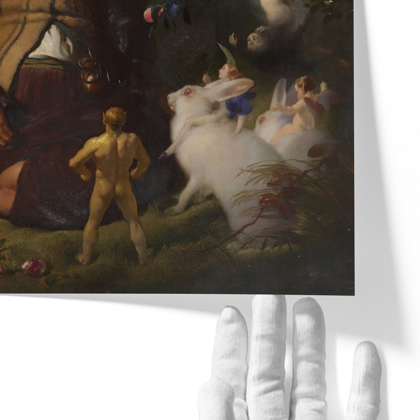 A Midsummer Night's Dream. Titania and Bottom | Sir Edwin Landseer | 1851