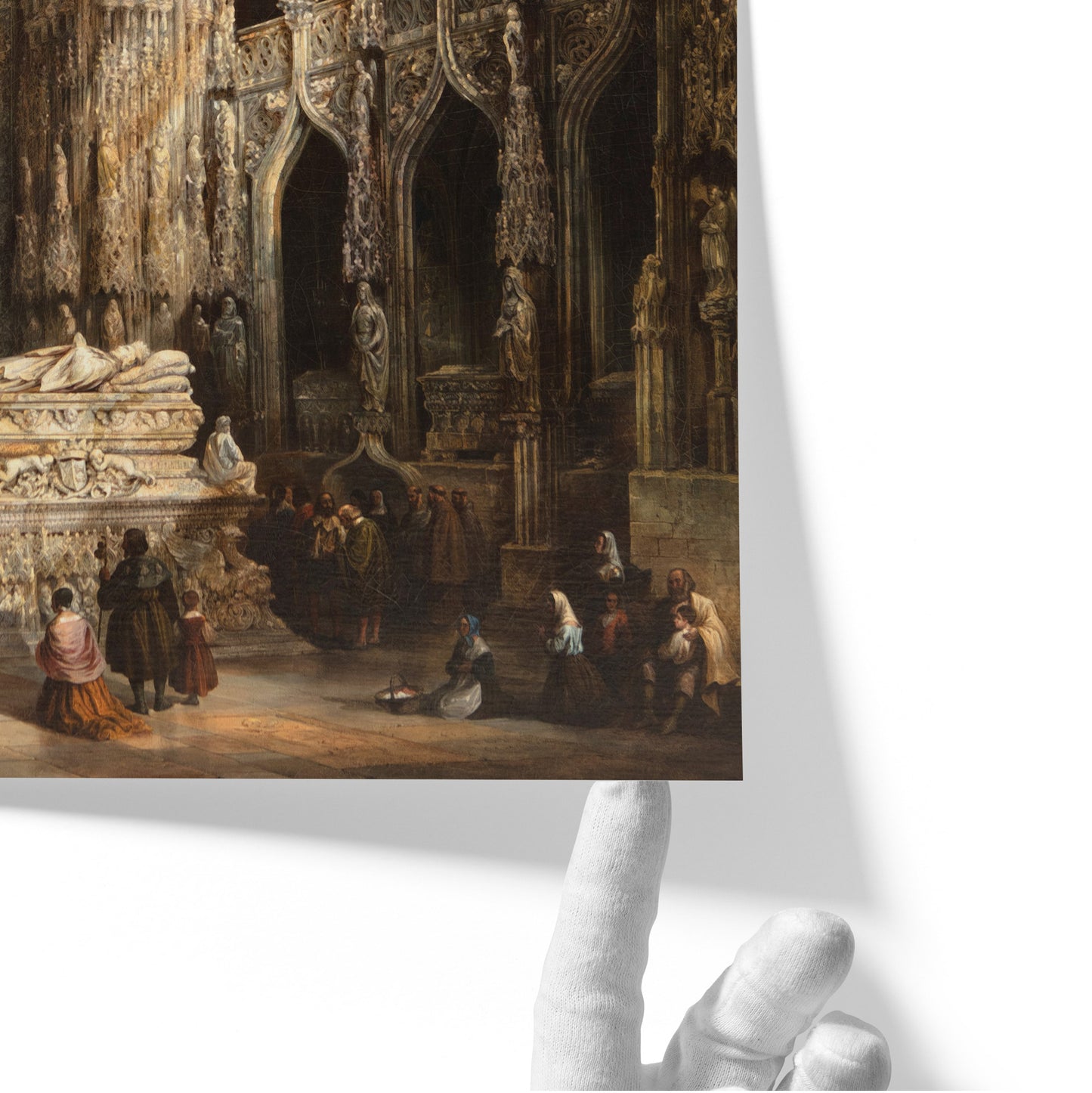 View of the Interior of a Cathedral | Genaro Pérez Villaamil | c. 1833-50