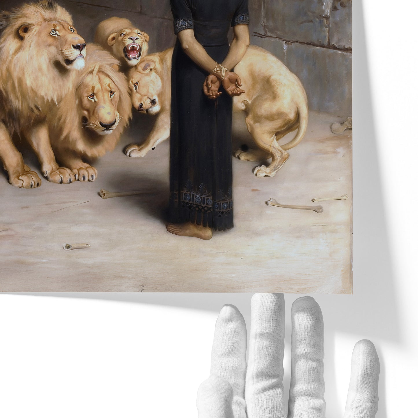 Daniel in the Lion's Den | Briton Rivière | 1872