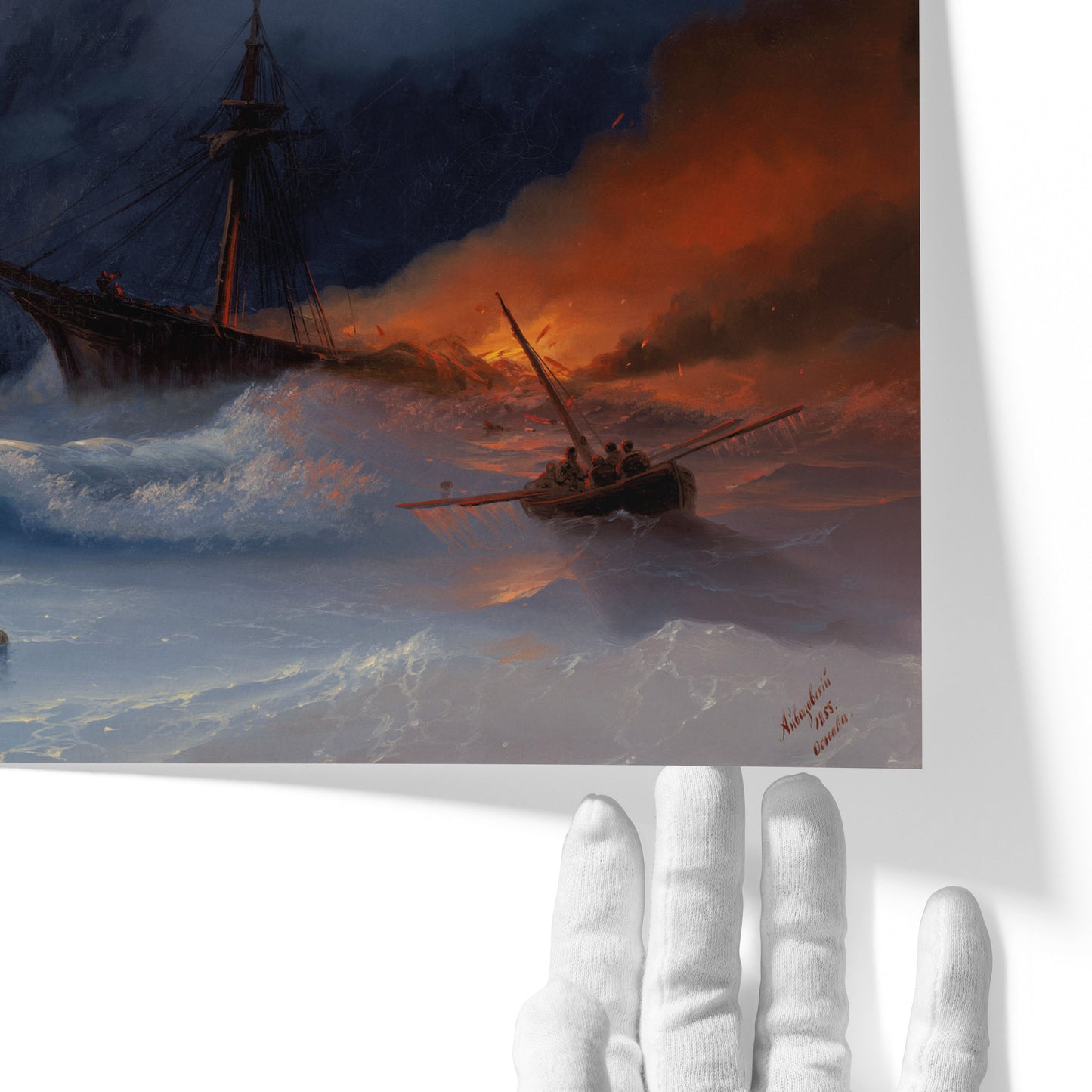 Tempest | Ivan Aivazovsky | 1855