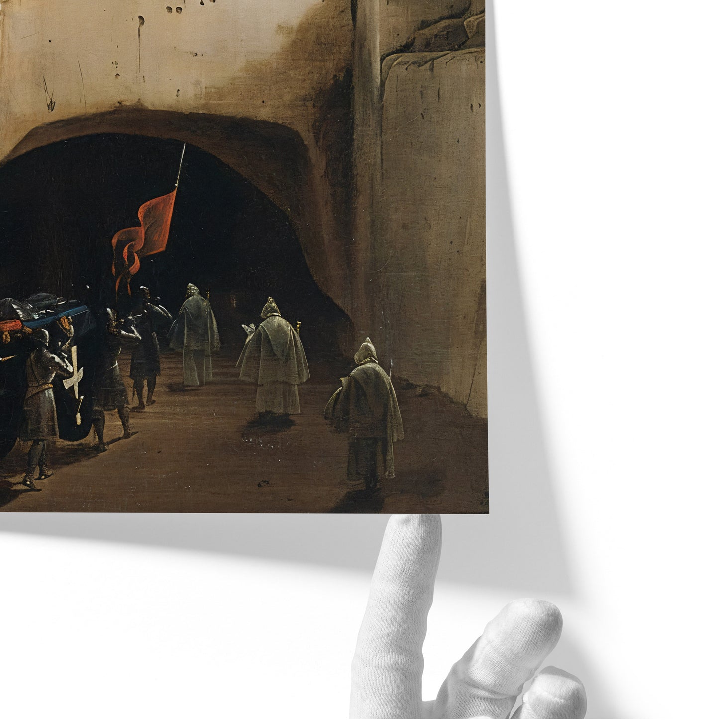 Funeral of a Crusader | Franz Ludwig Catel | 19th Century