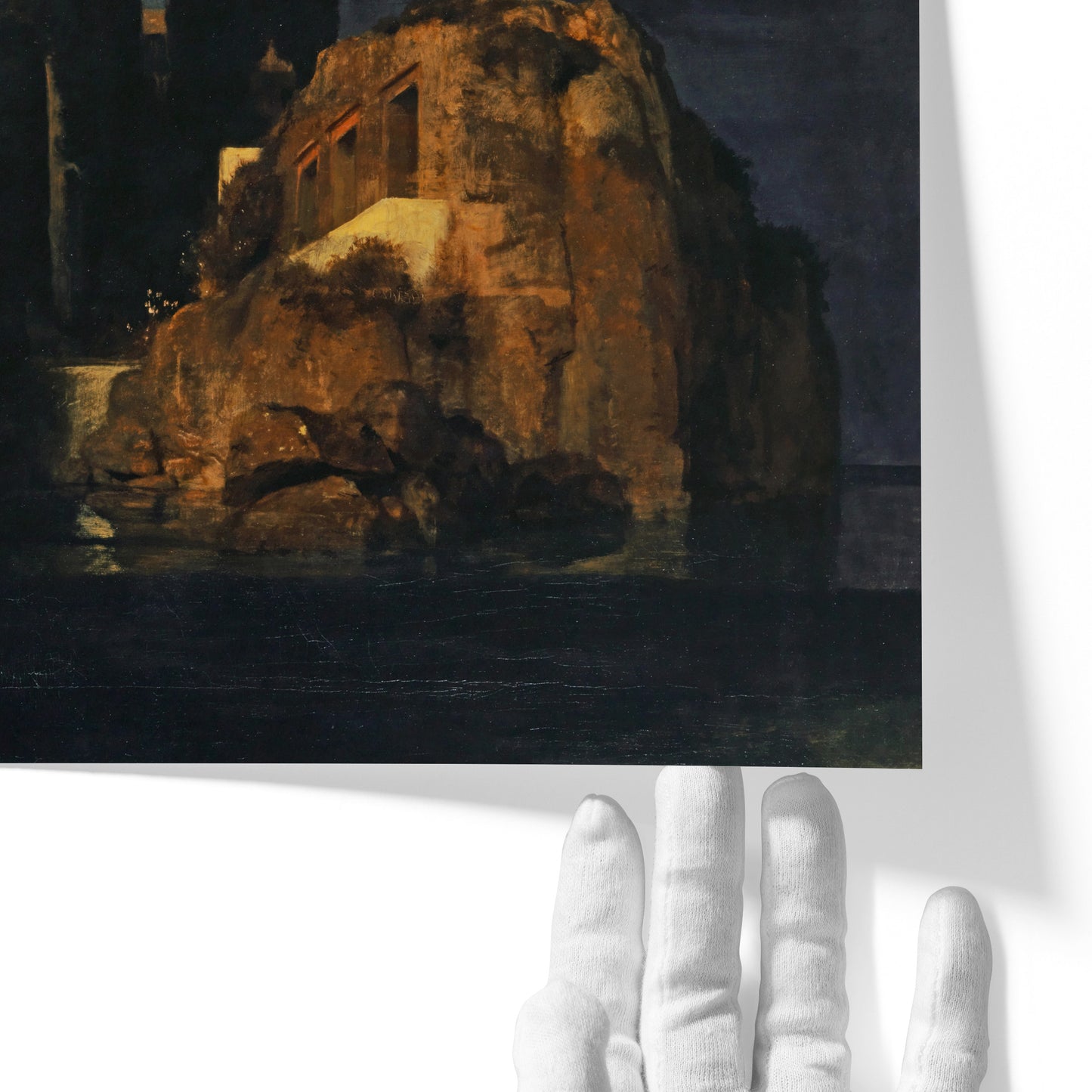 The Isle Of The Dead (First Version) | Arnold Böcklin | 1880