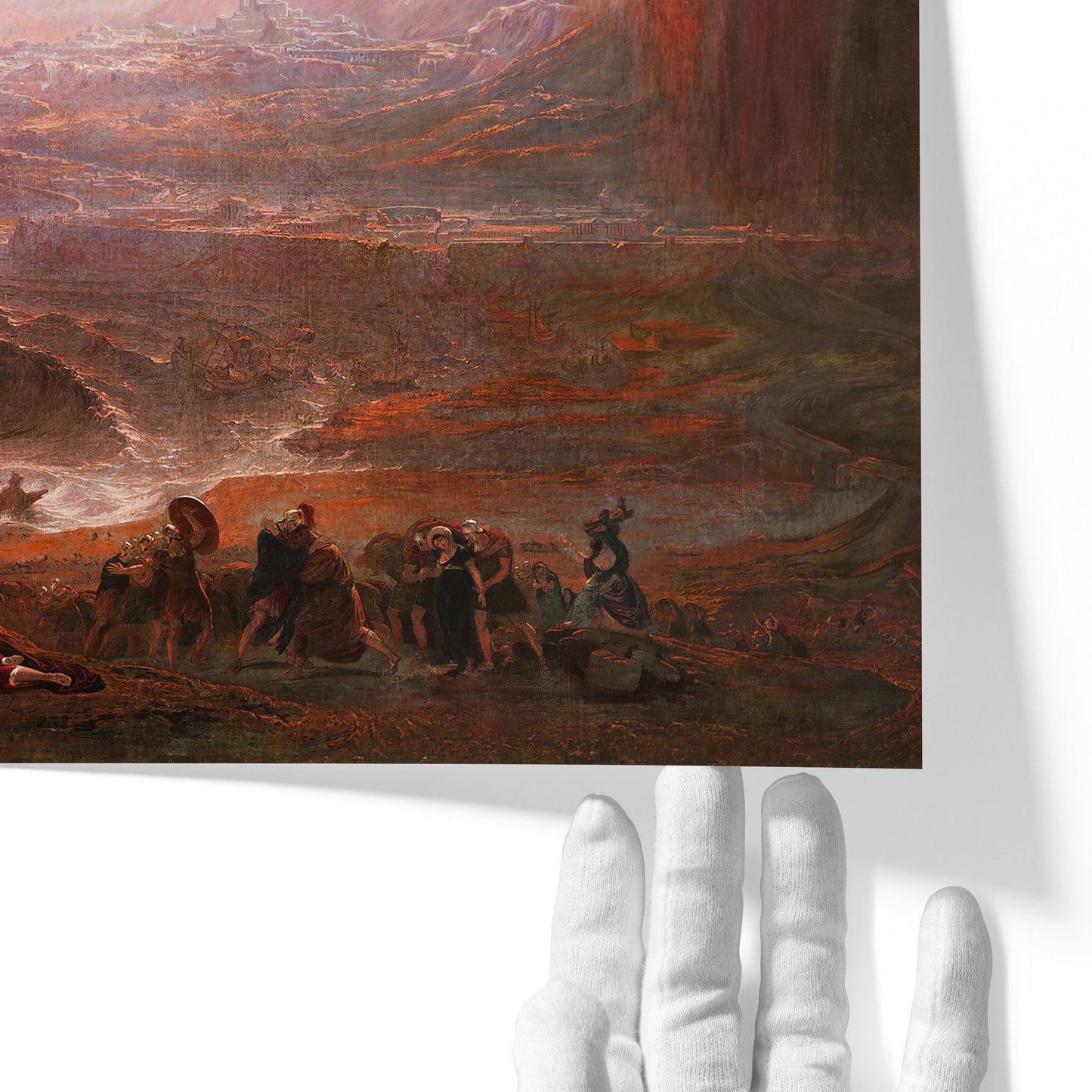 The Destruction of Pompeii and Herculaneum  | John Martin | c. 1821