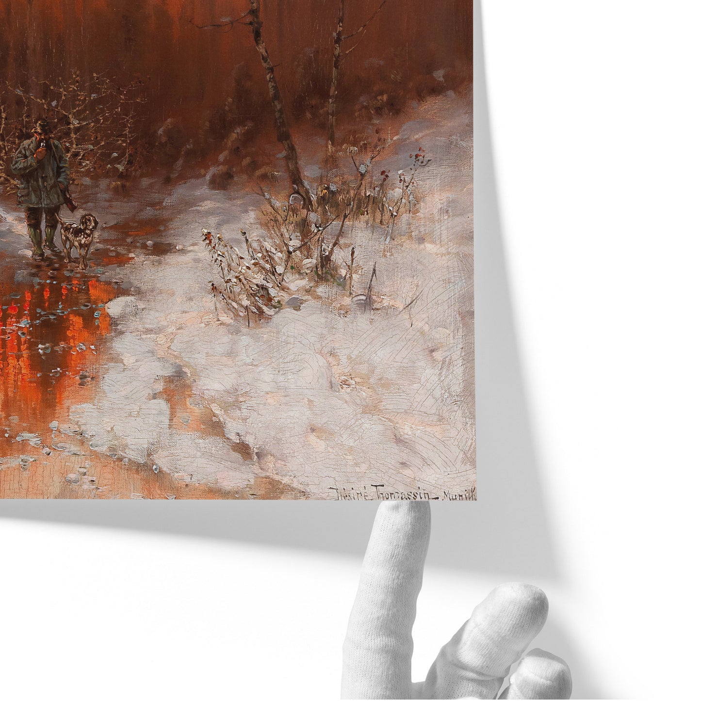 Returning Home at Sunset | Désiré Thomassin | 1894