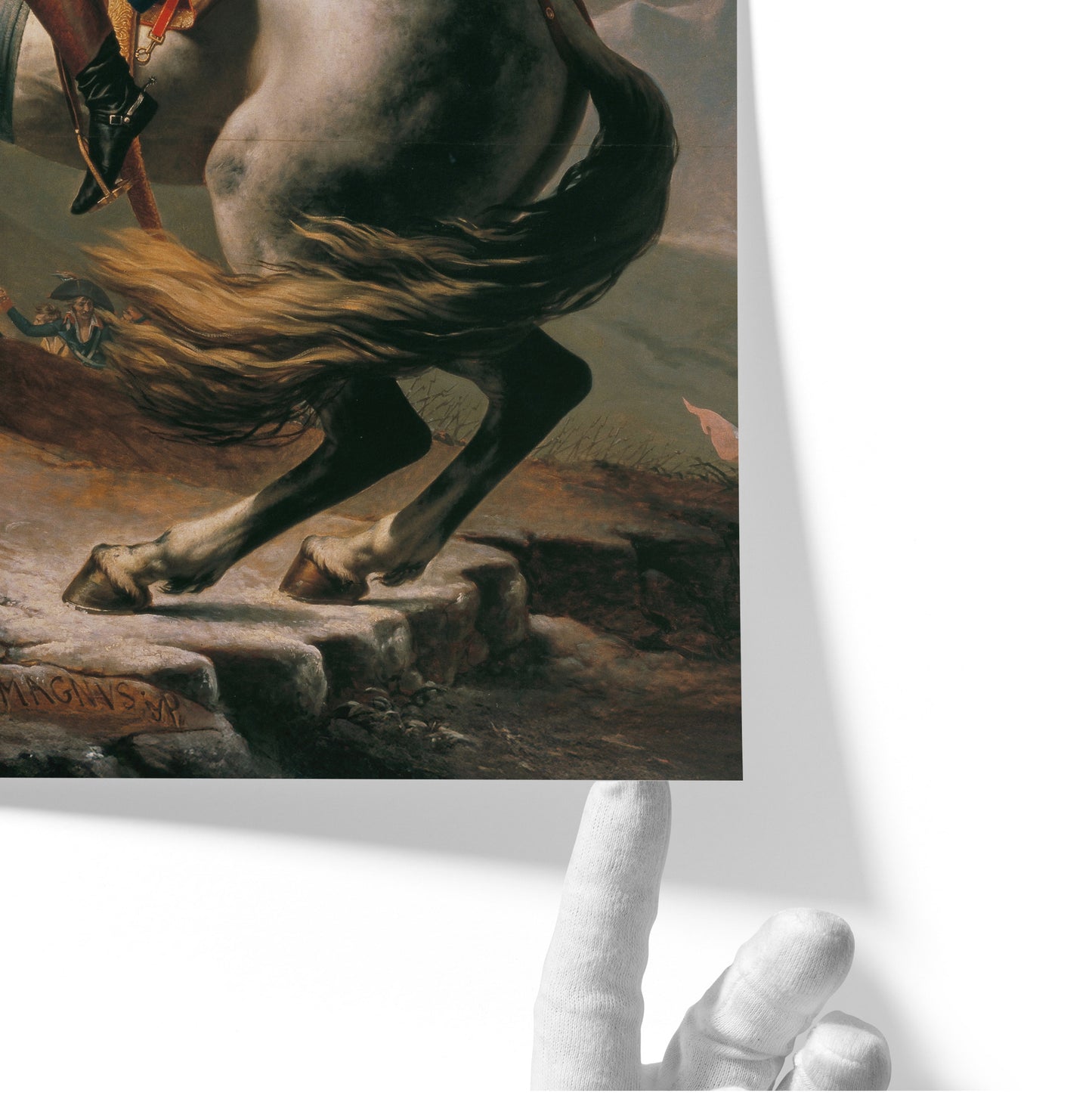 Napoleon Crossing the Alps | Jacques-Louis David | 1801