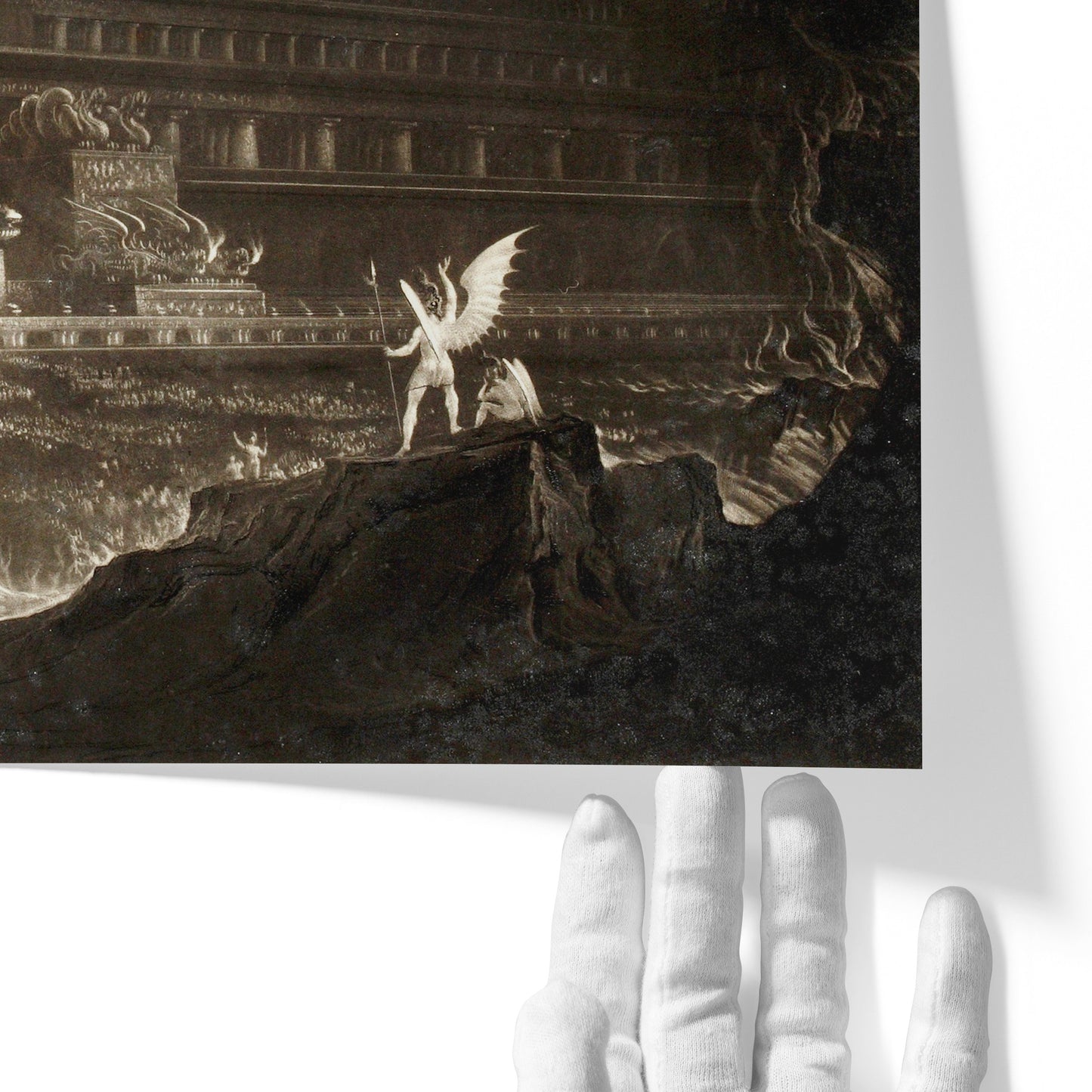 Pandemonium (Mezzotint) | John Martin | 1823-27