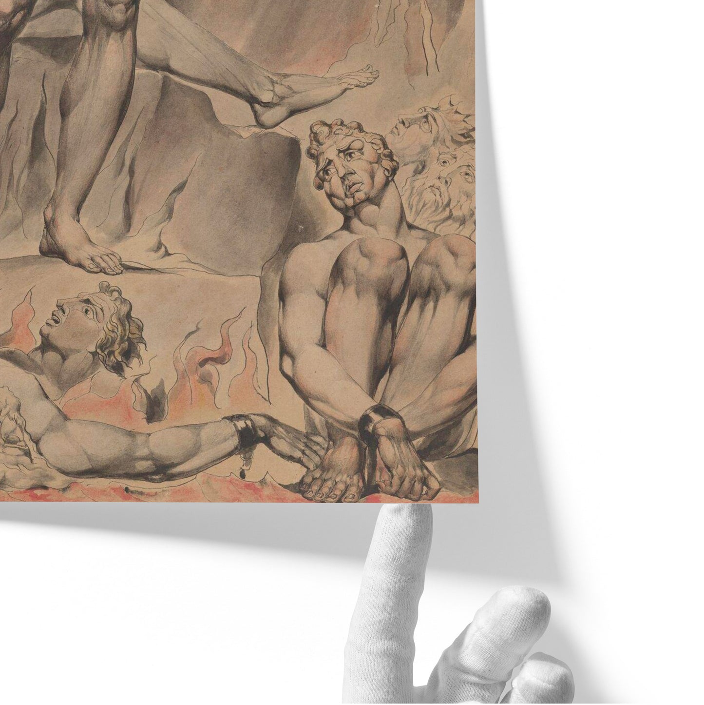 Satan Arousing the Rebel Angels | William Blake | 1808