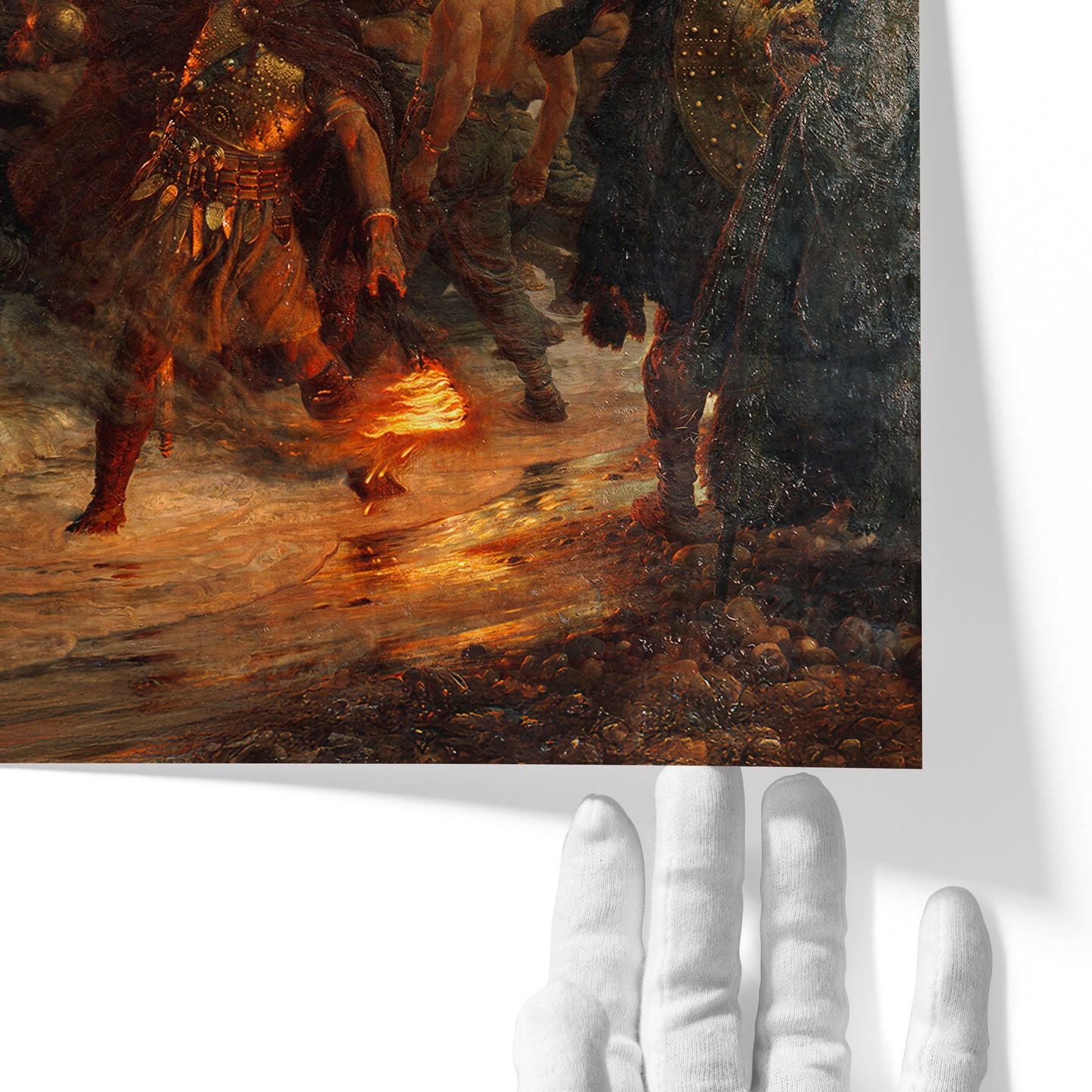 The Funeral of a Viking | Sir Frank Dicksee | 1893