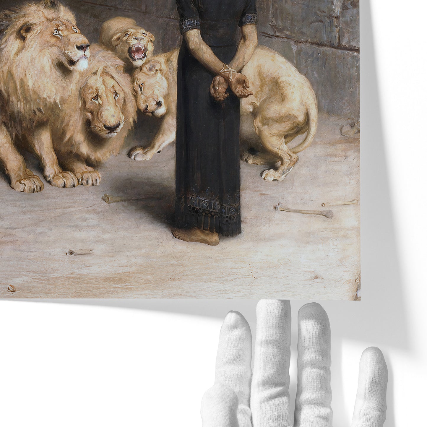 Daniel in the Lion's Den | Briton Rivière | 1872
