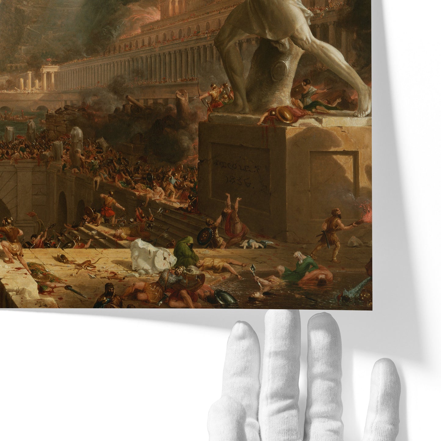 Destruction | Thomas Cole | 1836