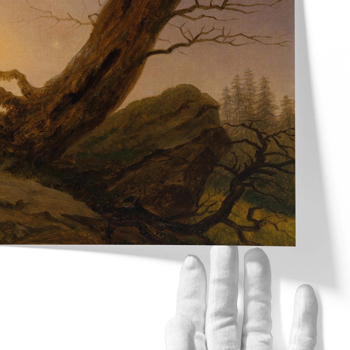 Two Men Contemplating the Moon | Caspar David Friedrich | 1819-20