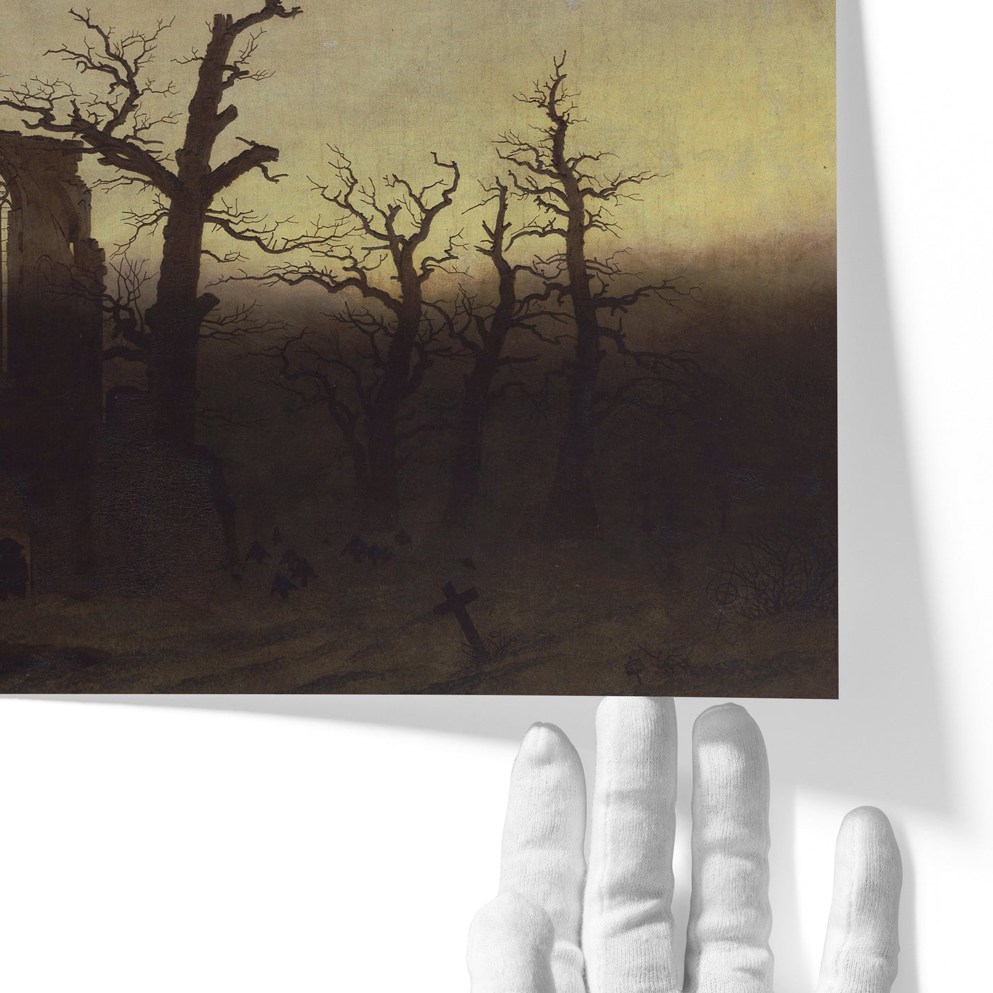 Abbey in the Oakwood | Caspar David Friedrich | 1809-10