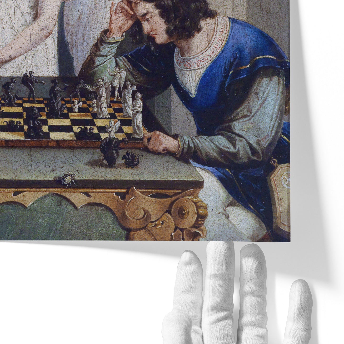 The Devil's Checkmate | Friedrich August Moritz Retzsch | 1831