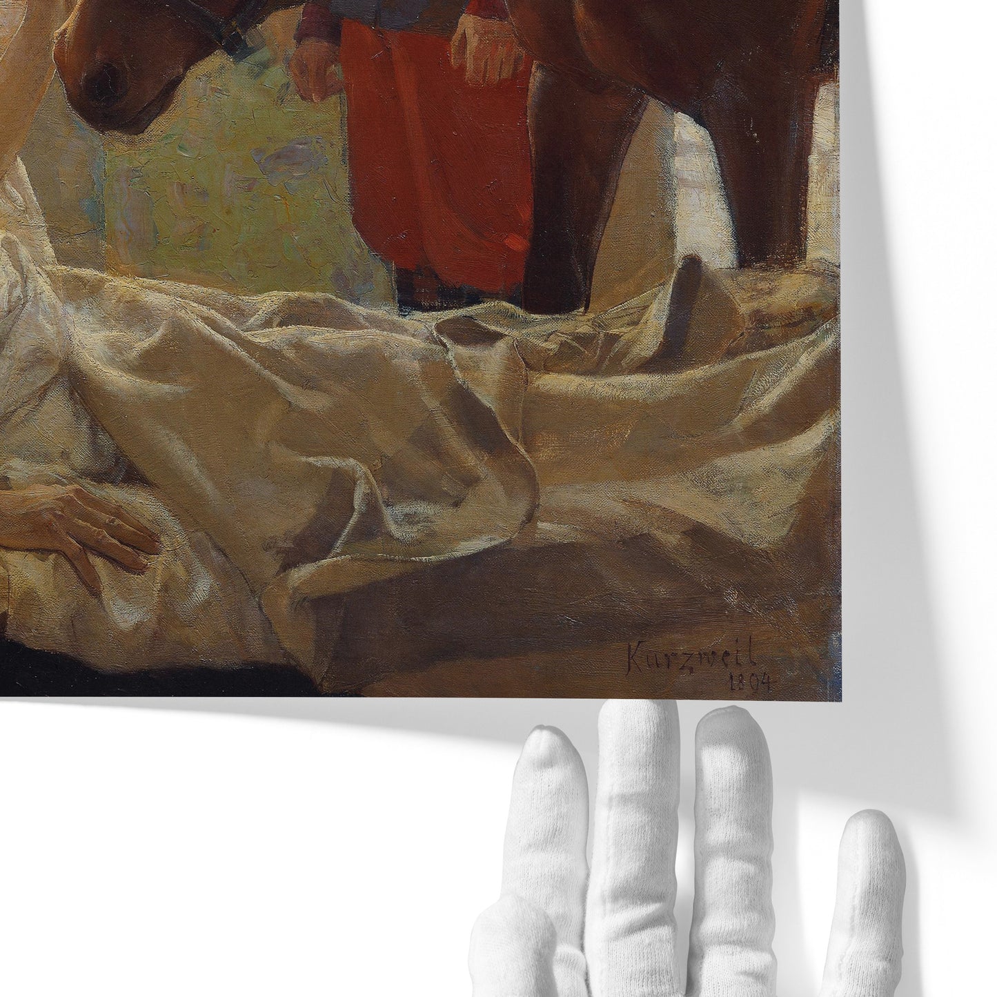 A Dear Visitor | Max Kurzweil | 1894