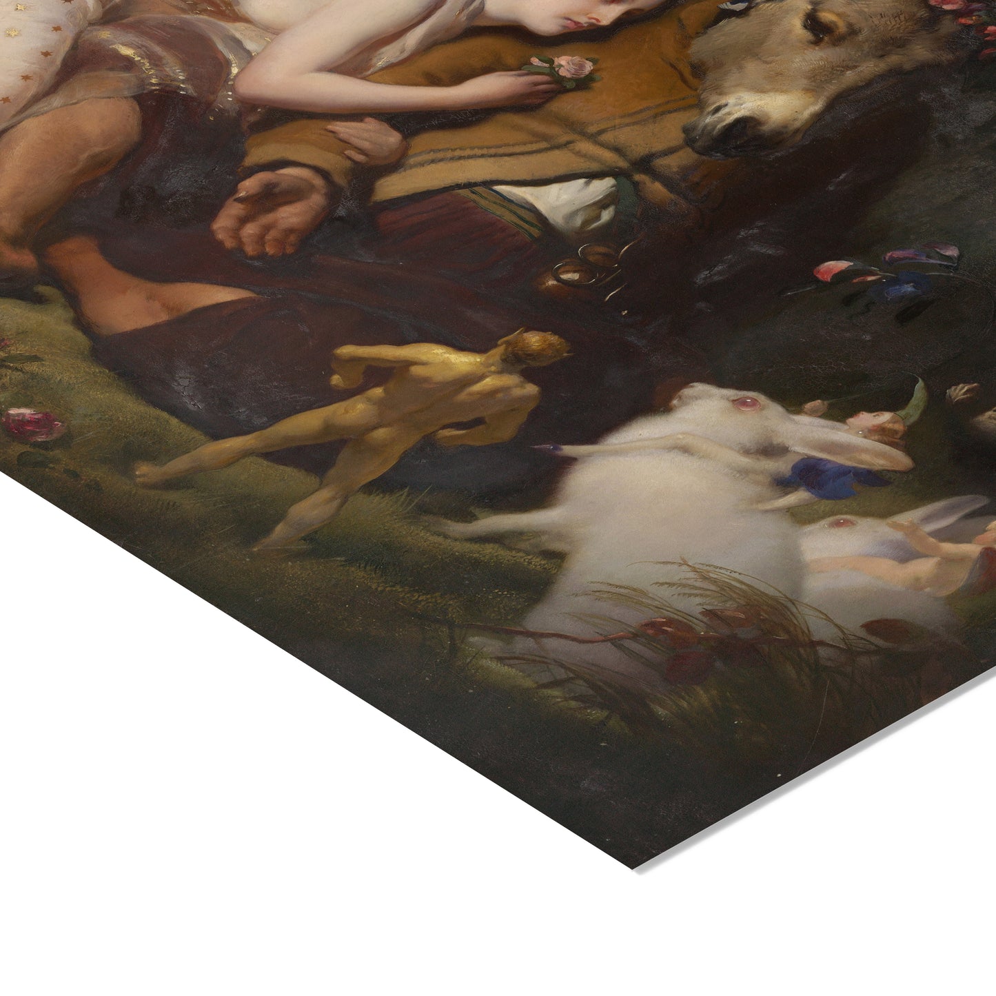 A Midsummer Night's Dream. Titania and Bottom | Sir Edwin Landseer | 1851