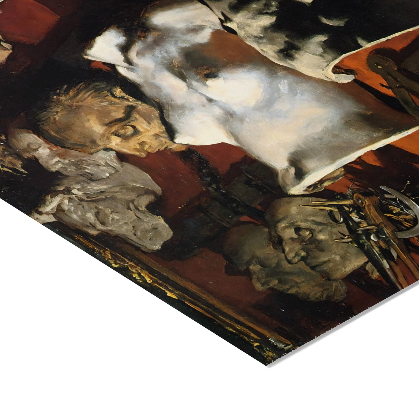 Studio Wall | Adolph Menzel | 1872