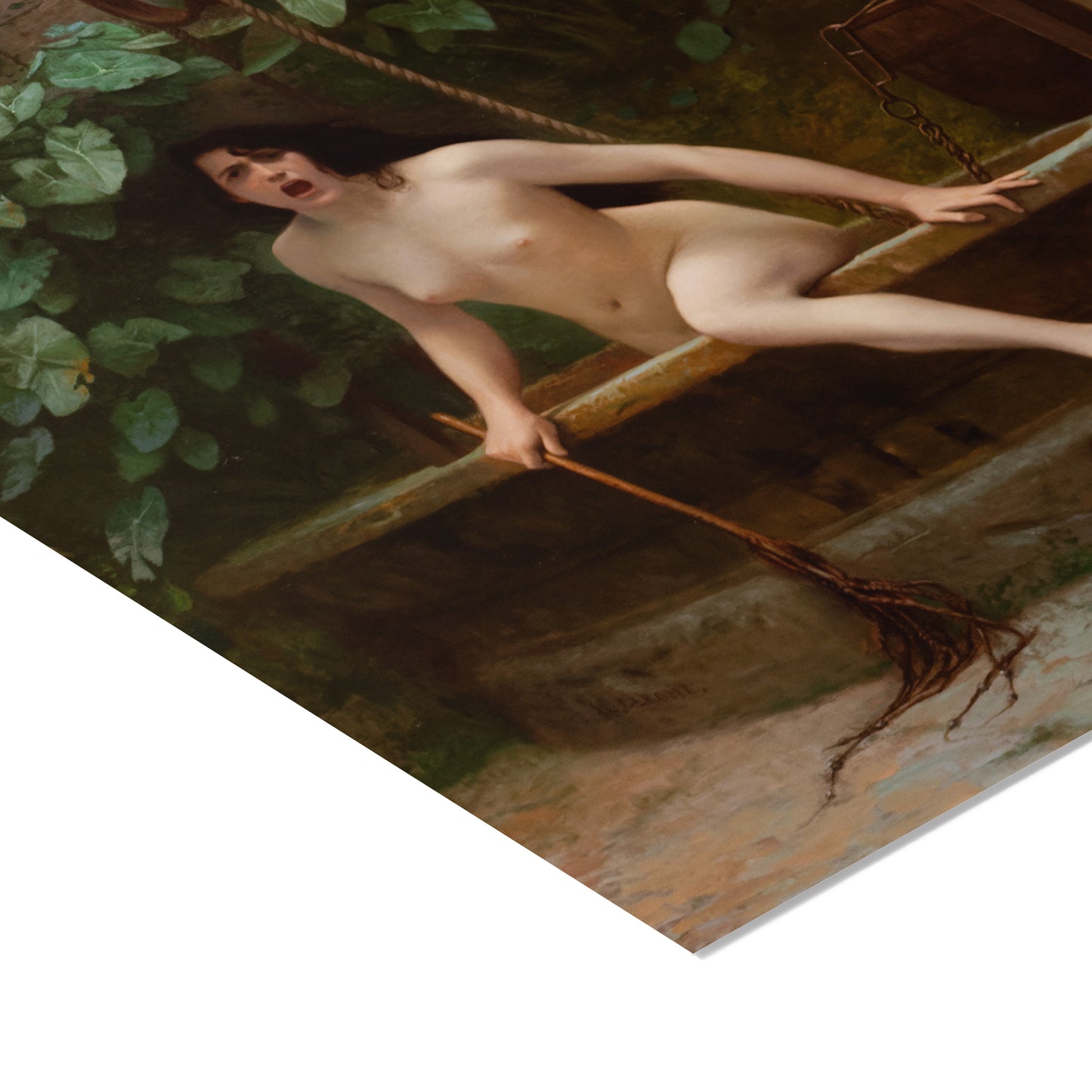 Truth Coming Out of Her Well to Shame Mankind | Jean-Léon Gérôme | 1896