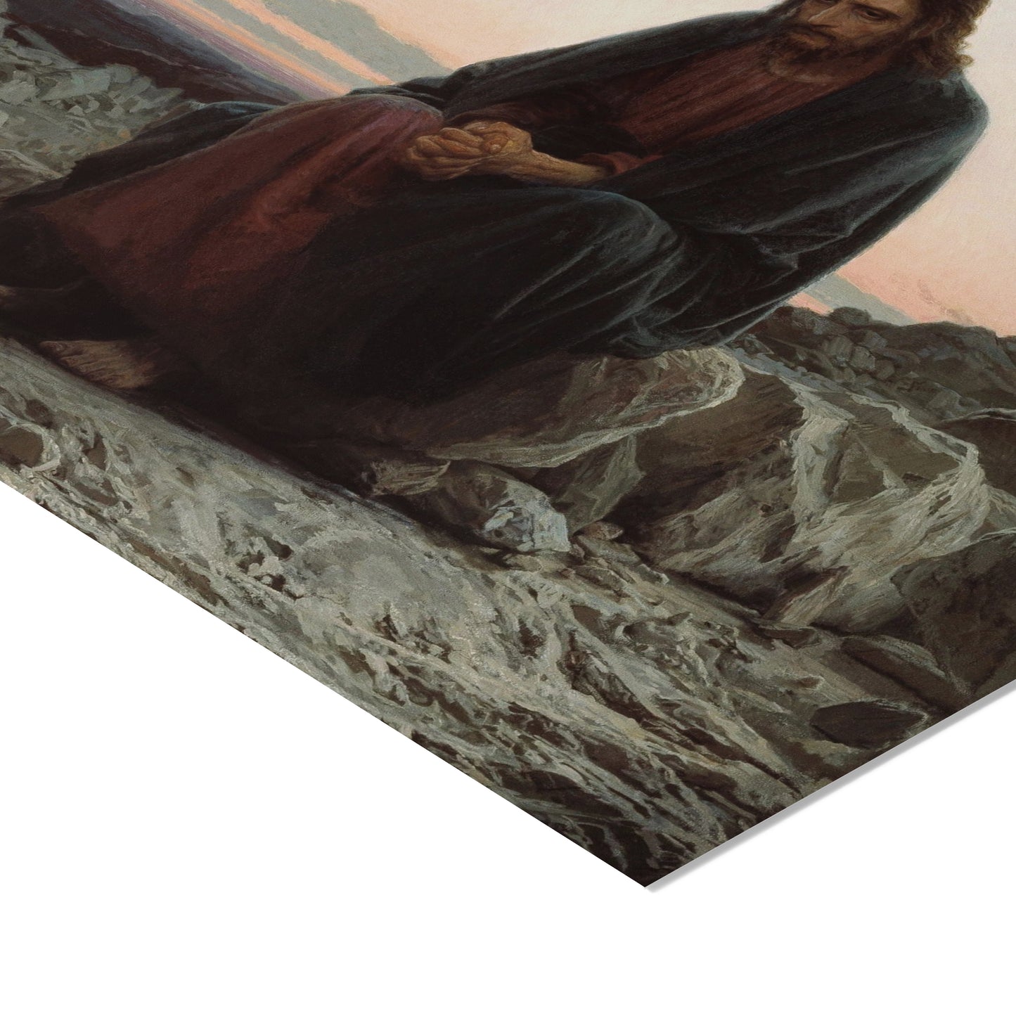 Christ in the Desert | Iván Kramskói | 1872