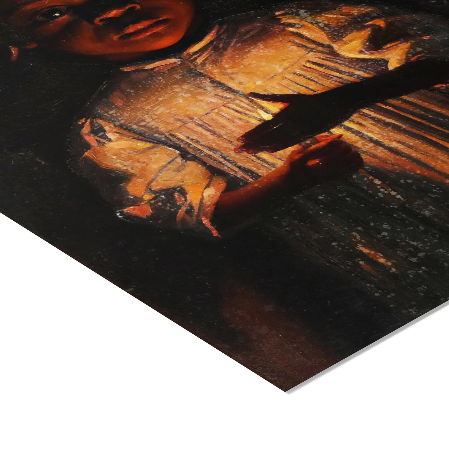 Girl with Candle | Elbridge Ayer Burbank | 1896