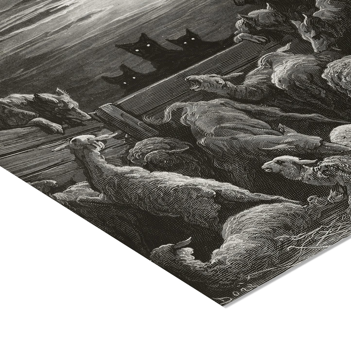 The Wolves and The Sheep | Gustave Doré | 1867