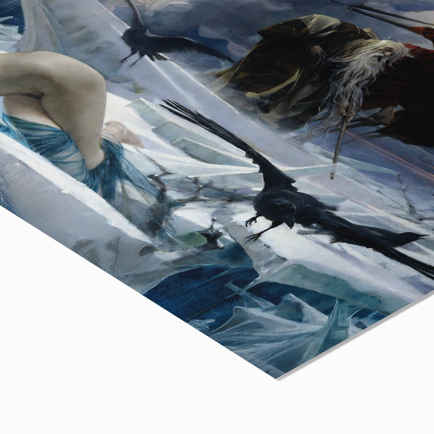 Ahasuerus at the End of the World | Adolf Hirémy-Hirschl | 1888