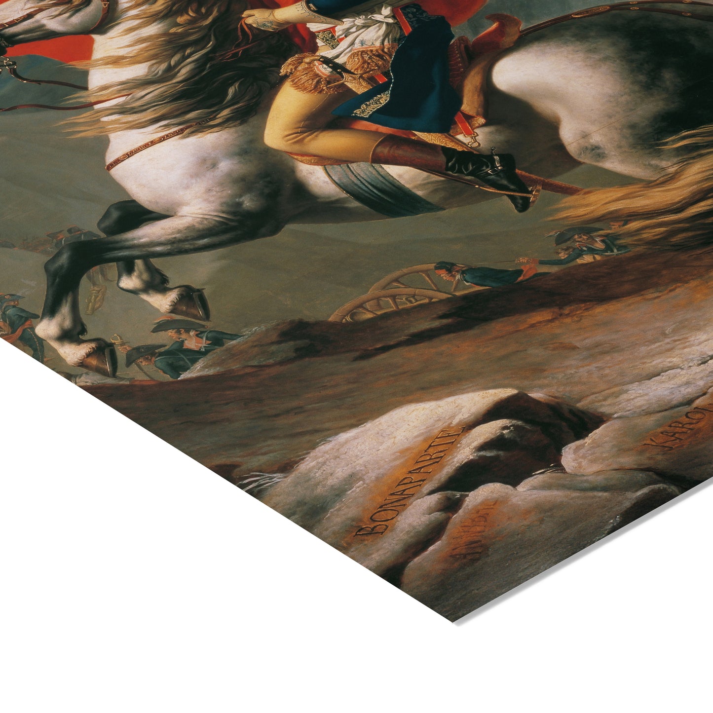 Napoleon Crossing the Alps | Jacques-Louis David | 1801