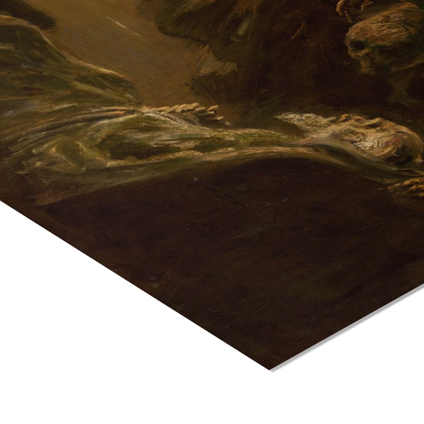 Old Man's Death | László Mednyánszky | 1890