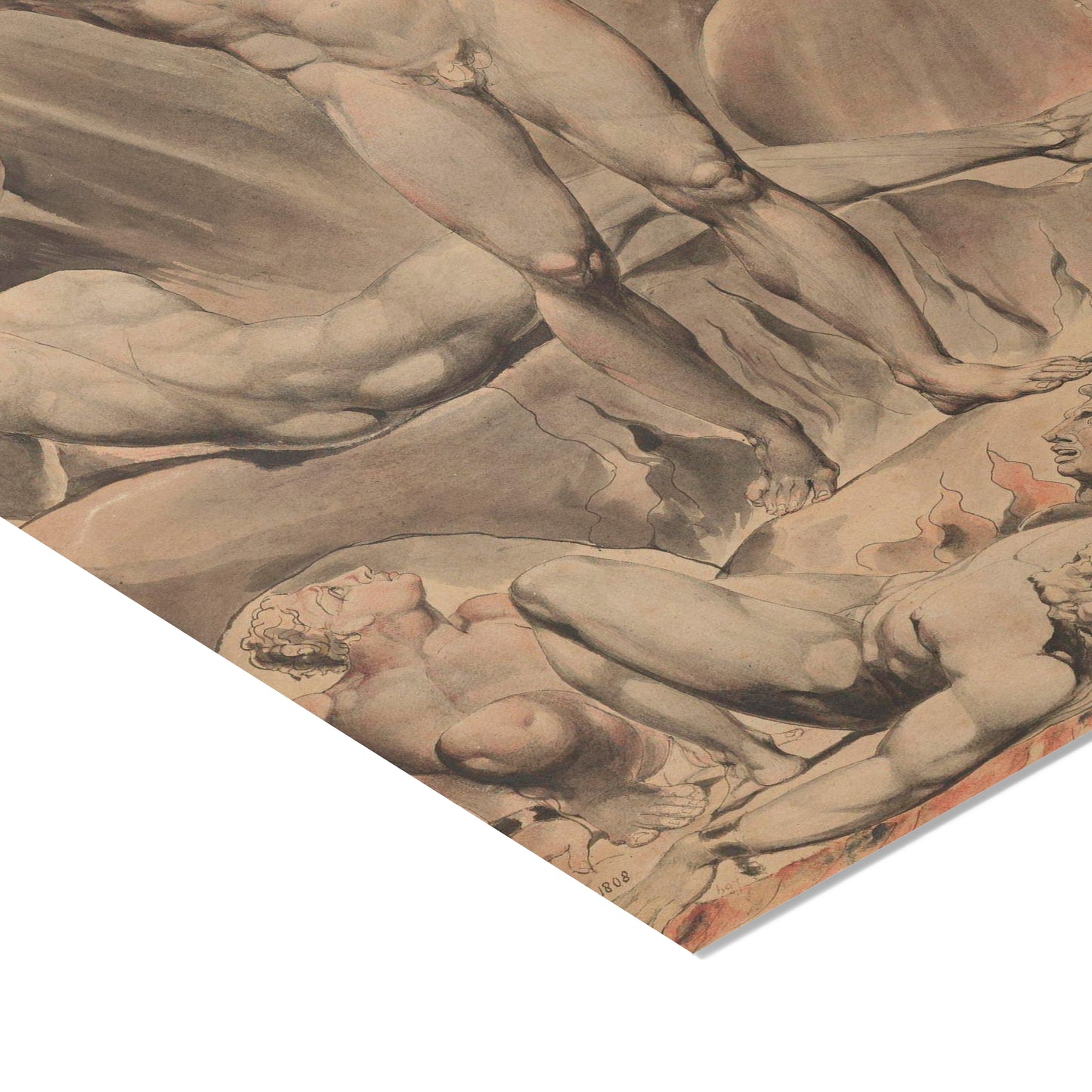 Satan Arousing the Rebel Angels | William Blake | 1808