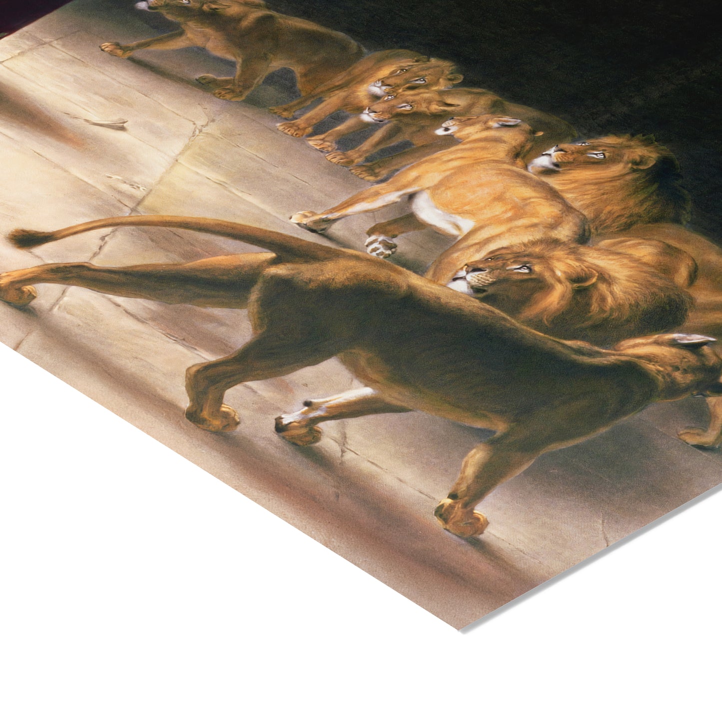Daniel's Answer to the King | Briton Rivière | 1890